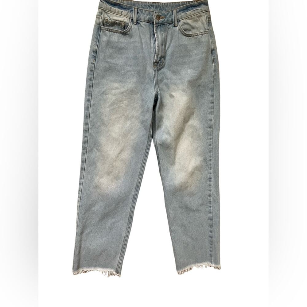 SHEIN Light Blue Straight Leg Jeans Size M